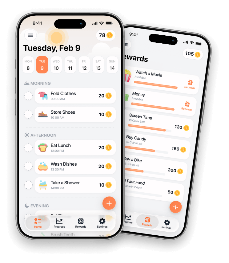 HabitKid App Screenshots