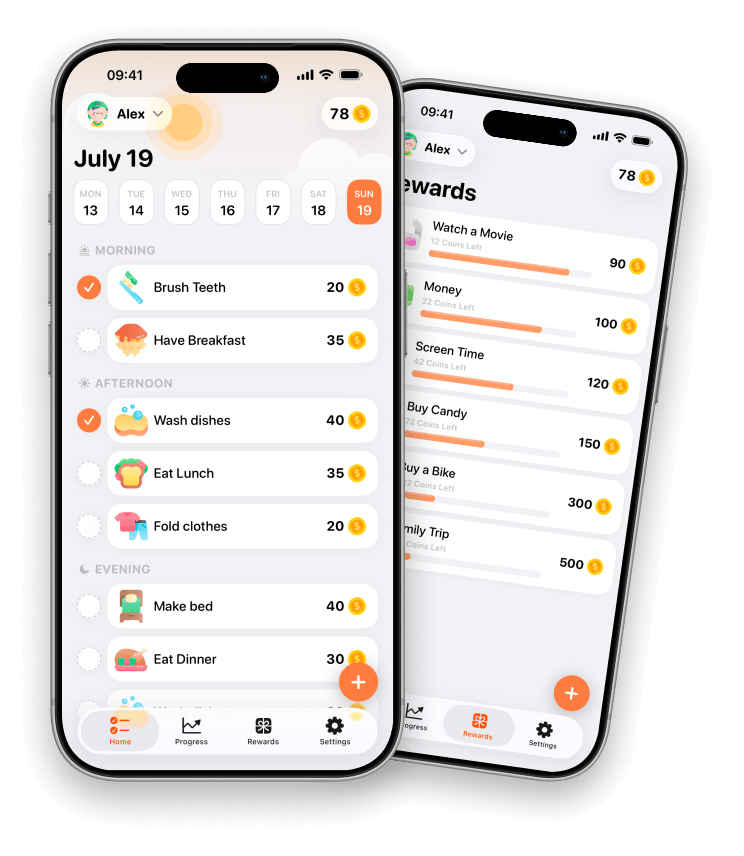 HabitKid App Screenshots