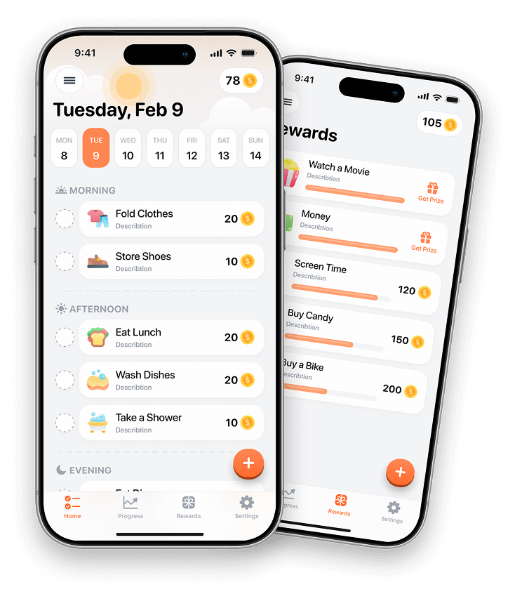 HabitKid App Screenshots