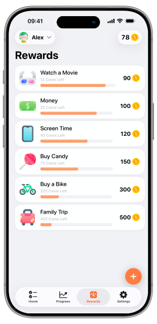 Rewards Screen